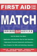 First Aid for the Match (First Aid Series)