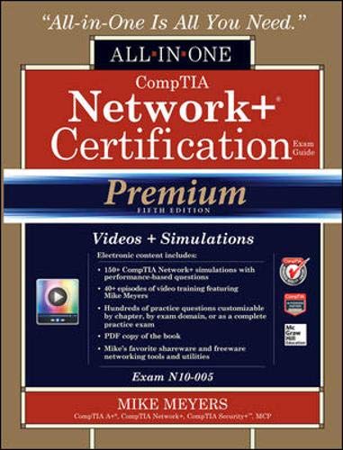 Buy Comptia Network+ Certification All-In-One Exam Guide, Premium Fifth ...