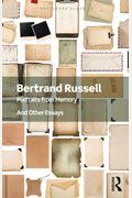 Portraits From Memory: And Other Essays