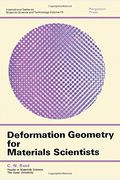 Deformation Geometry For Materials Scientists,