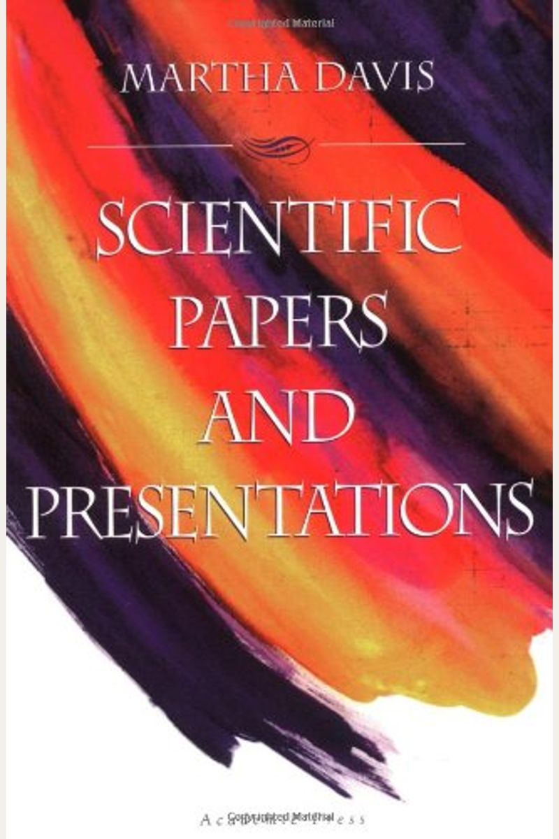 scientific papers and presentations pdf