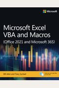 Microsoft Excel Vba And Macros (Office 2021 And Microsoft 365)