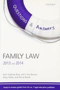 Q & A Revision Guide Family Law 2013 and 2014 (Law Questions & Answers)