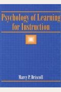 Psychology Of Learning For Instruction