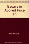 Essays in Applied Price Th