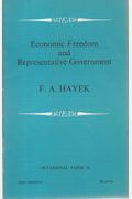 Economic Freedom And Representative Government