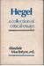 Hegel: A Collection of Critical Essays