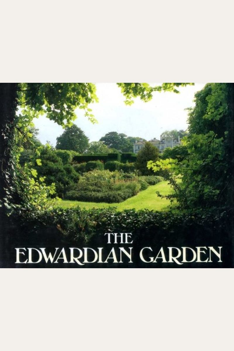 Buy The Edwardian Garden Book By David Ottewill