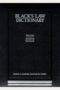 Black's Law Dictionary Deluxe Thumb Cut Edition