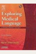 Exploring Medical Language: Text and Audio CD-ROM Package