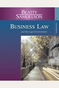 Business Law And The Legal Environment, Standard Edition