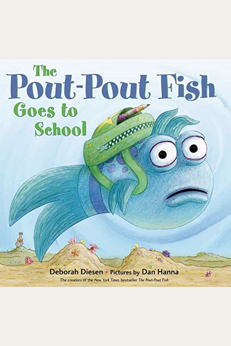The Pout-Pout Fish Goes To School (Paperback And Audio Cd)