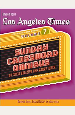 Buy Los Angeles Times Sunday Crossword Omnibus Volume 7 Book By: Barry