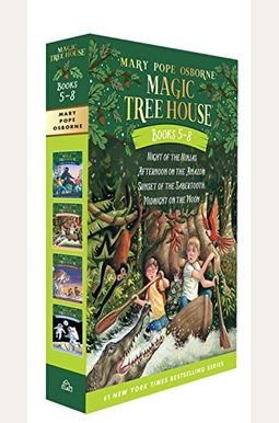 Magic Tree House Boxed Set, Books 5-8: Night Of The Ninjas, Afternoon On The Amazon, Sunset Of The Sabertooth, And Midnight On The Moon Magic Tree House Boxed Set, Books 5-8: Night Of The Ninjas, Afternoon On The Amazon, Sunset Of The Sabertooth, And Midnight On The Moon