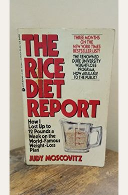 Buy The Rice Diet Report Book By: Judy Moscovitz