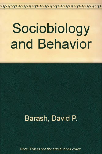 Buy Sociobiology And Behavior Book By: David P Barash