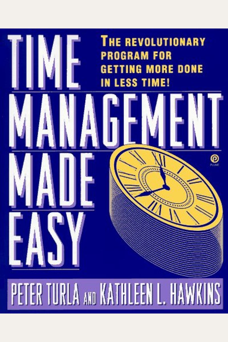 Buy Time Management Made Easy Book By Morey Trish