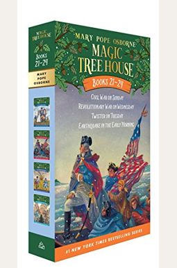 Magic Tree House Books 21-24 Boxed Set: American History Quartet Magic Tree House Books 21-24 Boxed Set: American History Quartet