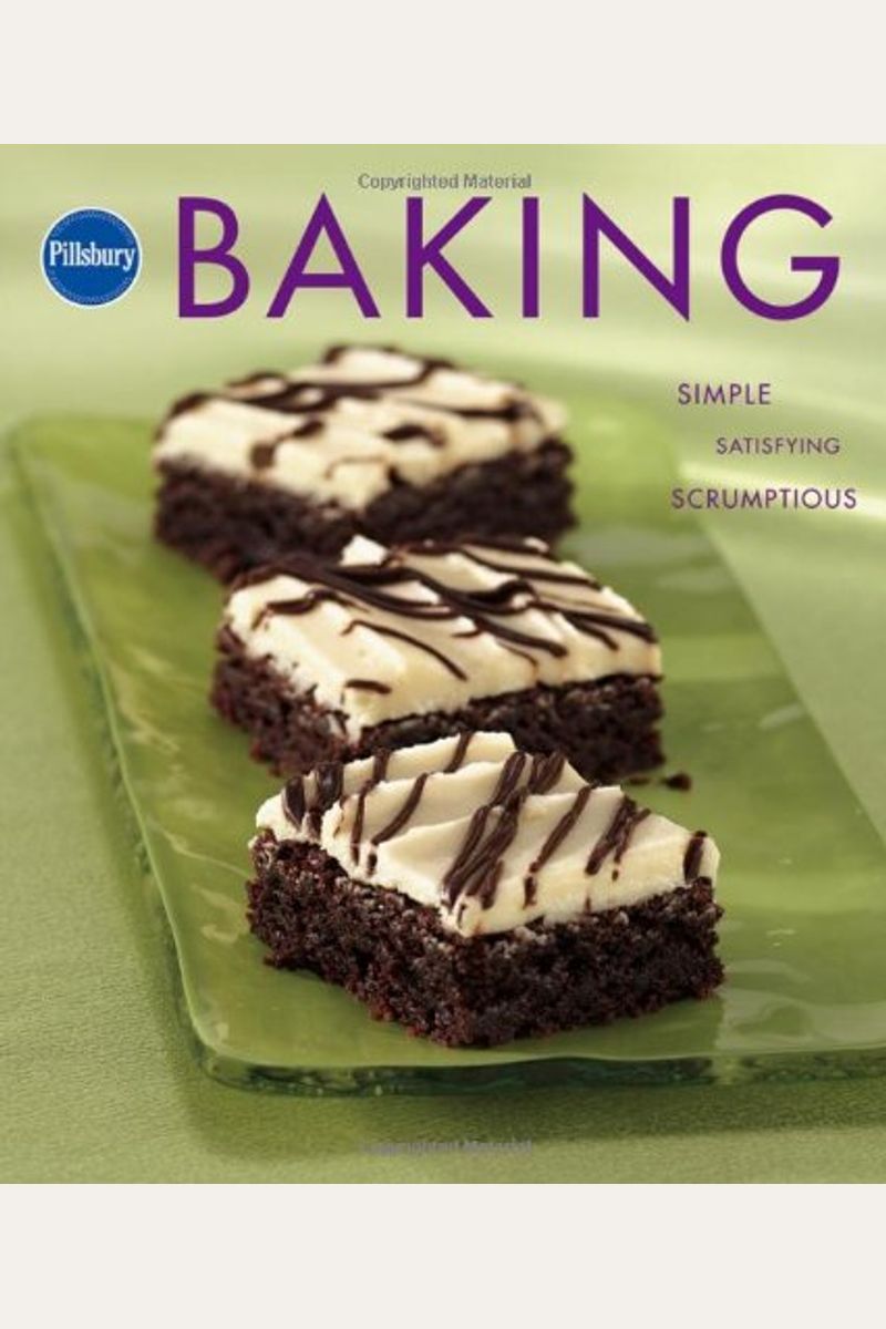 Buy Pillsbury Baking Book By: Pillsbury Editors