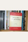 Of Laws In General
