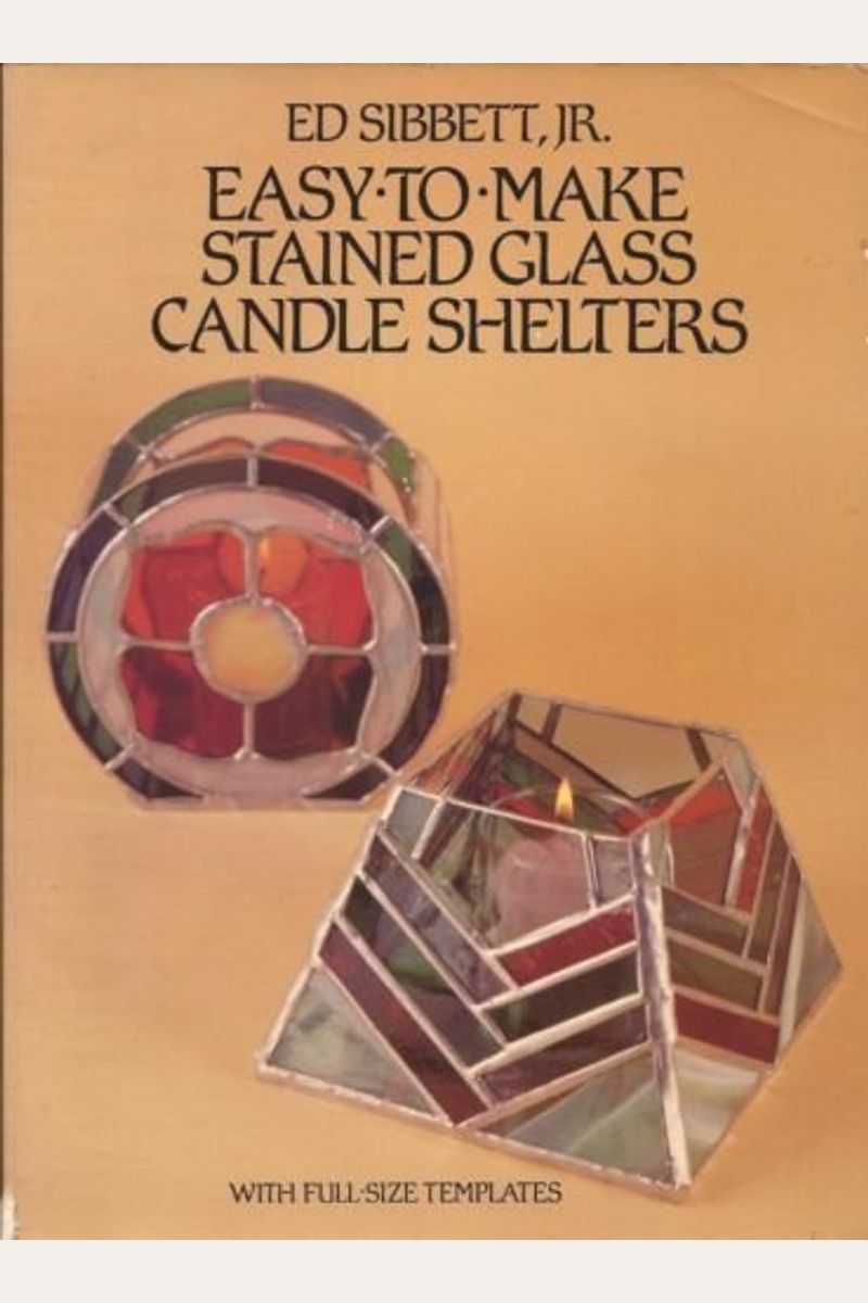 Easy to Make Stained Glass Candle Shelters