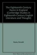 The Eighteenth-Century Hymn In England
