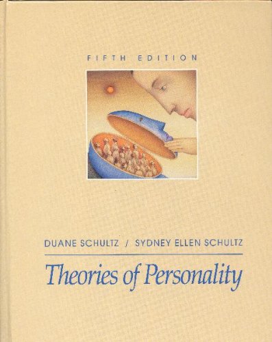 Buy Theories Of Personality Book By: Duane P Schultz