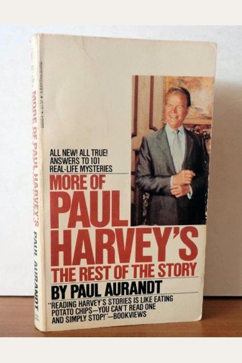 Buy More Paul Harvey's Rest Of The Story Book By Paul Aurandt