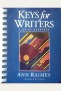 Keys For Writers: A Brief Handbook