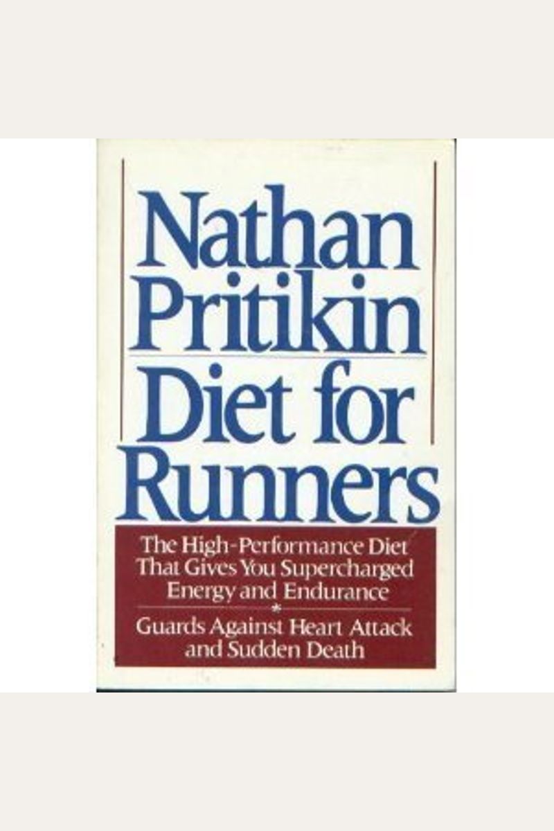 Buy Diet For Runners Book By Nathan Pritikin