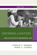 Defining a Nation: India on the Eve of Independence, 1791