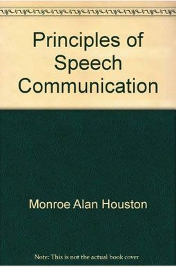 Principles Of Speech Communication Principles Of Speech Communication
