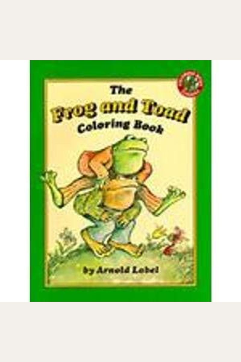 Frog And Toad-Coloring Book
