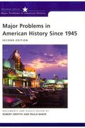Major Problems In Recent American History