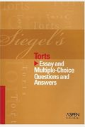 Torts: Siegel's Series