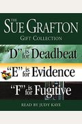 Sue Grafton Def Gift Collection: D Is For Deadbeat, E Is For Evidence, F Is For Fugitive (A Kinsey Millhone Novel)