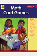 Math Card Games, Grades K-1