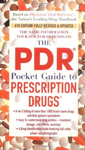 Buy The Pdr Pocket Guide To Prescription Drugs: Sixth Edition ...