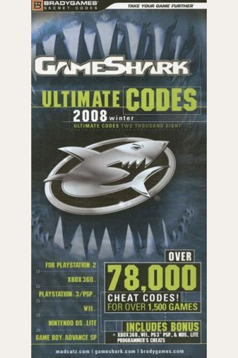 Buy Gameshark Ultimate Codes Book By BradyGames