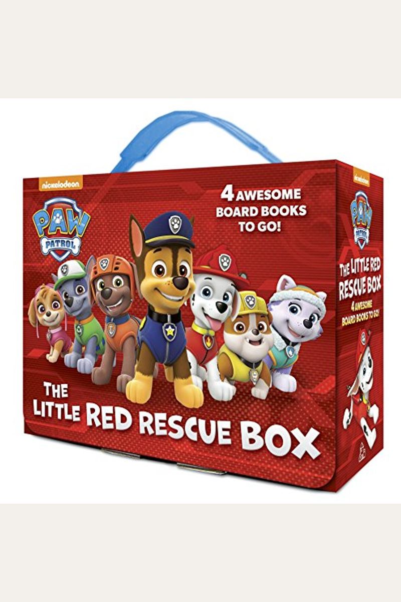 The Little Red Rescue Box (Paw Patrol): 4 Board Books