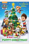 A Very Puppy Christmas! (Paw Patrol) (Color Plus Cardstock And Stickers)