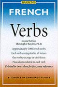 French Verbs (Barron's Verb Series)