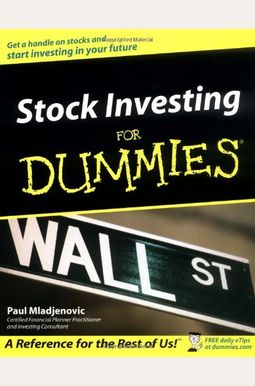 Stock Investing For Dummies For Dummies Lifestyles Paperback Stock Investing For Dummies For Dummies Lifestyles Paperback