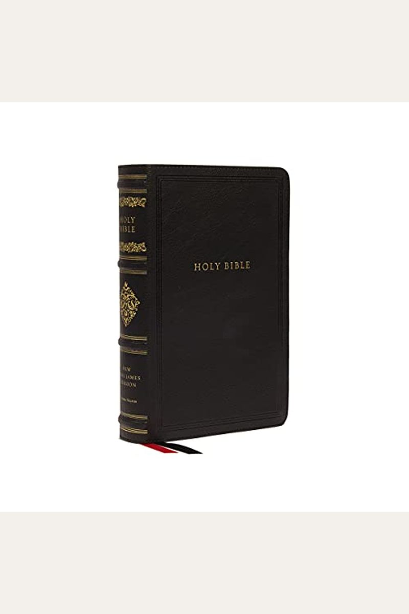 Nkjv, Personal Size Reference Bible, Sovereign Collection, Leathersoft, Black, Red Letter, Comfort Print: Holy Bible, New King James Version