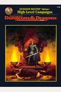 Dungeon Master Option: High-Level Campaigns - Advanced Dungeons & Dragons, Rulebook/2156