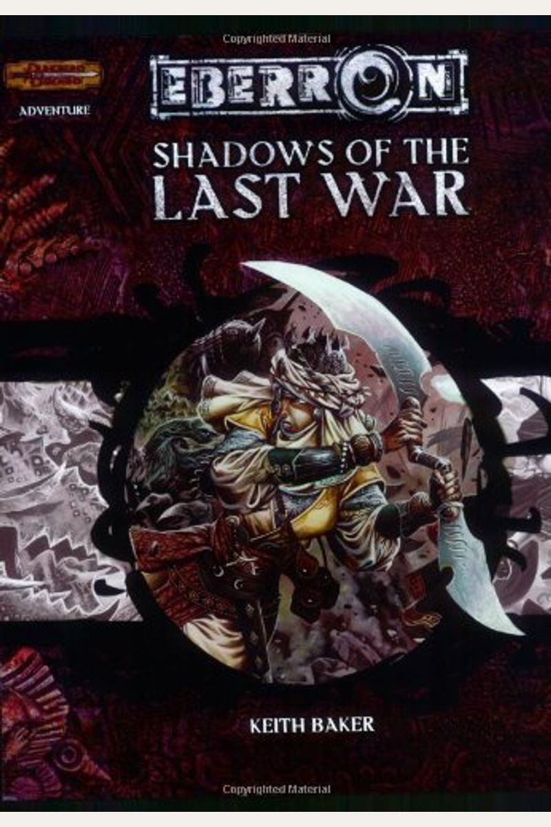 Shadows Of The Last War: Eberron Adventure