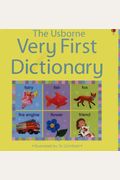 The Usborne Very First Dictionary