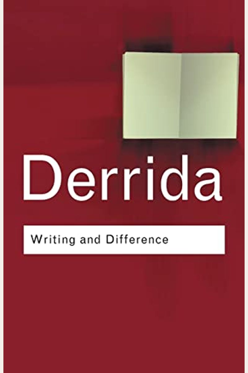 Writing And Difference