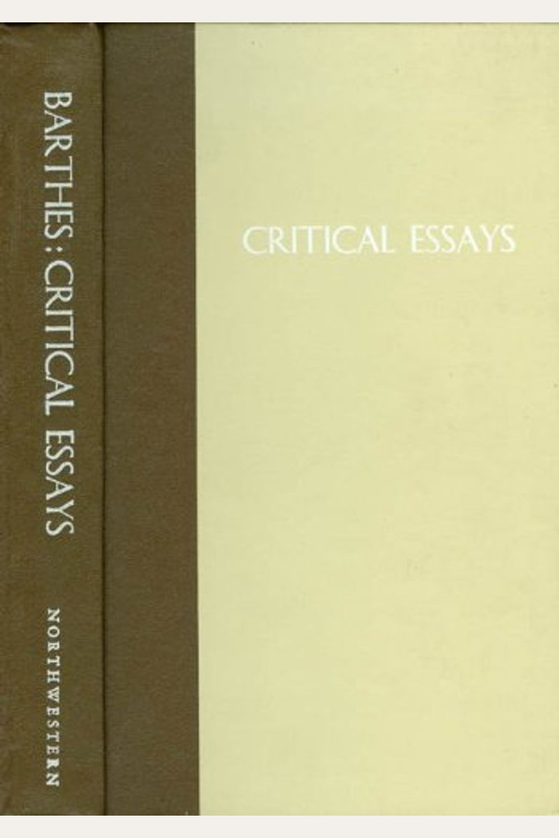 new critical essays roland barthes pdf