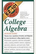 College Algebra (Barron's EZ-101 Study Keys)